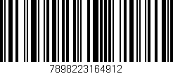 Código de barras (EAN, GTIN, SKU, ISBN): '7898223164912'