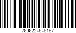 Código de barras (EAN, GTIN, SKU, ISBN): '7898224949167'