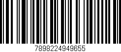 Código de barras (EAN, GTIN, SKU, ISBN): '7898224949655'