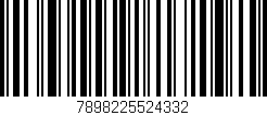 Código de barras (EAN, GTIN, SKU, ISBN): '7898225524332'