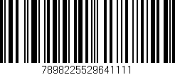 Código de barras (EAN, GTIN, SKU, ISBN): '7898225529641111'