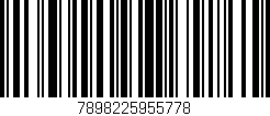 Código de barras (EAN, GTIN, SKU, ISBN): '7898225955778'