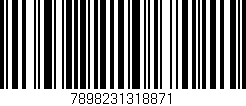 Código de barras (EAN, GTIN, SKU, ISBN): '7898231318871'