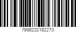 Código de barras (EAN, GTIN, SKU, ISBN): '7898232182273'