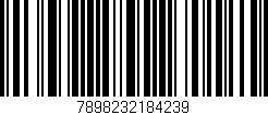 Código de barras (EAN, GTIN, SKU, ISBN): '7898232184239'
