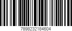 Código de barras (EAN, GTIN, SKU, ISBN): '7898232184604'