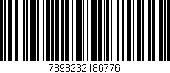 Código de barras (EAN, GTIN, SKU, ISBN): '7898232186776'