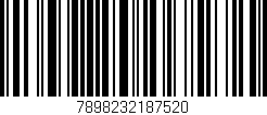 Código de barras (EAN, GTIN, SKU, ISBN): '7898232187520'