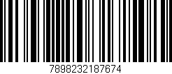 Código de barras (EAN, GTIN, SKU, ISBN): '7898232187674'