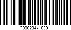 Código de barras (EAN, GTIN, SKU, ISBN): '7898234418301'