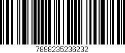 Código de barras (EAN, GTIN, SKU, ISBN): '7898235236232'