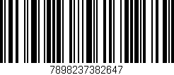 Código de barras (EAN, GTIN, SKU, ISBN): '7898237382647'