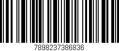 Código de barras (EAN, GTIN, SKU, ISBN): '7898237386836'