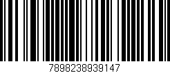 Código de barras (EAN, GTIN, SKU, ISBN): '7898238939147'