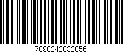 Código de barras (EAN, GTIN, SKU, ISBN): '7898242032056'