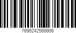 Código de barras (EAN, GTIN, SKU, ISBN): '7898242568906'