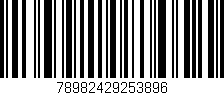 Código de barras (EAN, GTIN, SKU, ISBN): '78982429253896'