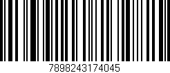 Código de barras (EAN, GTIN, SKU, ISBN): '7898243174045'