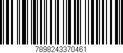 Código de barras (EAN, GTIN, SKU, ISBN): '7898243370461'