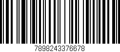Código de barras (EAN, GTIN, SKU, ISBN): '7898243376678'