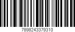 Código de barras (EAN, GTIN, SKU, ISBN): '7898243379310'