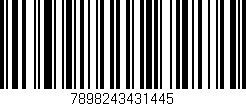 Código de barras (EAN, GTIN, SKU, ISBN): '7898243431445'