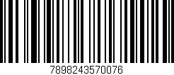 Código de barras (EAN, GTIN, SKU, ISBN): '7898243570076'