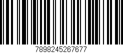 Código de barras (EAN, GTIN, SKU, ISBN): '7898245267677'