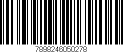 Código de barras (EAN, GTIN, SKU, ISBN): '7898246050278'