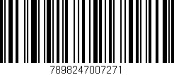 Código de barras (EAN, GTIN, SKU, ISBN): '7898247007271'