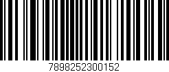 Código de barras (EAN, GTIN, SKU, ISBN): '7898252300152'