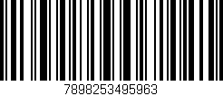 Código de barras (EAN, GTIN, SKU, ISBN): '7898253495963'
