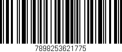 Código de barras (EAN, GTIN, SKU, ISBN): '7898253621775'