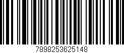 Código de barras (EAN, GTIN, SKU, ISBN): '7898253625148'