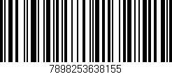Código de barras (EAN, GTIN, SKU, ISBN): '7898253638155'