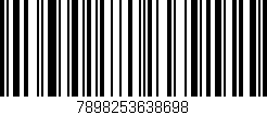 Código de barras (EAN, GTIN, SKU, ISBN): '7898253638698'