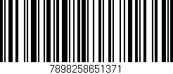 Código de barras (EAN, GTIN, SKU, ISBN): '7898258651371'