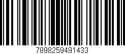 Código de barras (EAN, GTIN, SKU, ISBN): '7898259491433'
