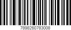 Código de barras (EAN, GTIN, SKU, ISBN): '7898260783008'