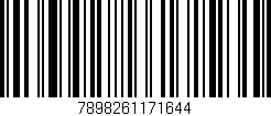 Código de barras (EAN, GTIN, SKU, ISBN): '7898261171644'