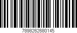 Código de barras (EAN, GTIN, SKU, ISBN): '7898262680145'