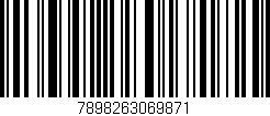 Código de barras (EAN, GTIN, SKU, ISBN): '7898263069871'