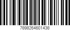 Código de barras (EAN, GTIN, SKU, ISBN): '7898264601438'