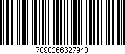 Código de barras (EAN, GTIN, SKU, ISBN): '7898266627948'