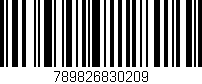 Código de barras (EAN, GTIN, SKU, ISBN): '789826830209'