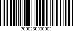 Código de barras (EAN, GTIN, SKU, ISBN): '7898268380803'