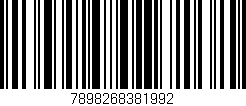 Código de barras (EAN, GTIN, SKU, ISBN): '7898268381992'