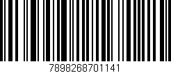 Código de barras (EAN, GTIN, SKU, ISBN): '7898268701141'
