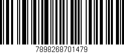 Código de barras (EAN, GTIN, SKU, ISBN): '7898268701479'