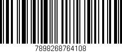 Código de barras (EAN, GTIN, SKU, ISBN): '7898268764108'